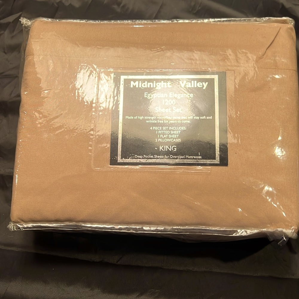 Egyptian Elegance 1200 Count Sheet Set KING
